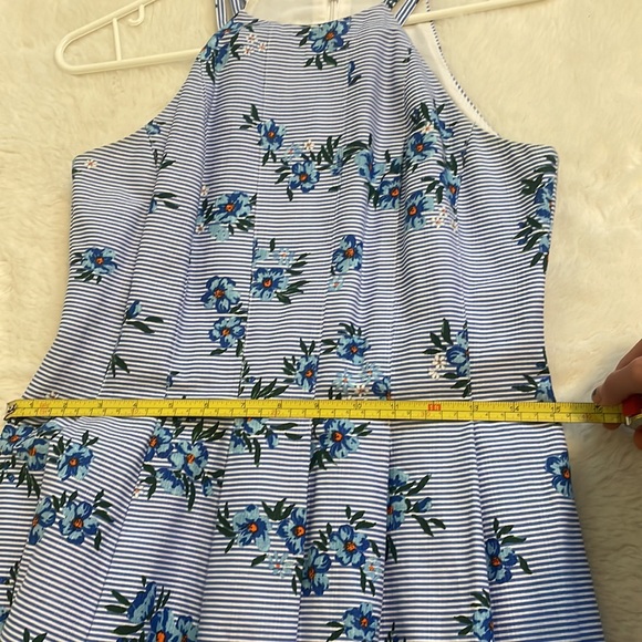 GUESS blue floral a-line sheath summer dress - Picture 9 of 9